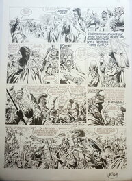 Jean-Yves Mitton - VAE VICTIS !   T5 DIDIUS, LE RETOUR DE L'INFÂME - Planche originale