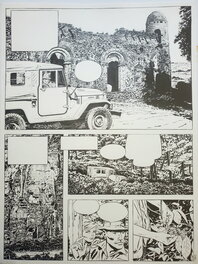Patrice Serres - LE BAL DES ABEILLES planche originale n°35 - Planche originale