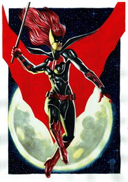 Philippe Bringel - Batwoman - Illustration originale