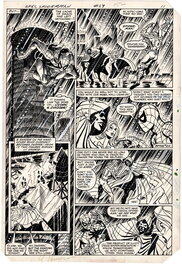 Ed Hannigan - Peter Parker Spectacular Spider-Man #69   Second Appearance Cloak & Dagger - Planche originale