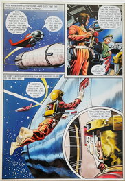 Eric Eden - Dan Dare "Funfair Of Death" - Planche originale