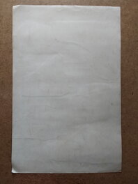 Le verso de la Planche de " Coses Vues chez les esquimaux " .....de 1953 Le verso de la Planche de " Coses Vues chez les esquimaux " .....de 1953