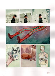 Grazia La Padula - David Bowie - Planche originale