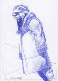 Liberatore - L'homme Penché - Illustration originale