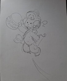 Malik - Cupido(N) sketch - Illustration originale