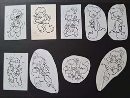 Malik - Cupido(N) sketches series - Illustration originale
