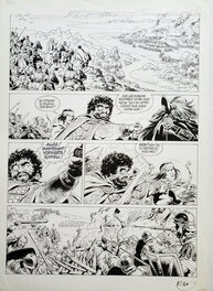 Jean-Yves Mitton - VAE VICTIS !  T6 BODICAE, LA GUERRIERE FOLLE - Planche originale