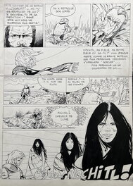 Jacques Landrain - Noche Triste originele pagina - Planche originale
