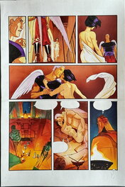 Henri Reculé - Les Immortels - La Volonté du mal - Planche originale
