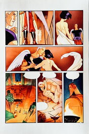 Henri Reculé - Les Immortels - La Volonté du mal - Planche originale