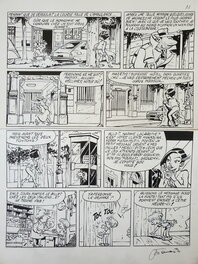Dino Attanasio - SPAGHETTI ET MANDOLINA   T21 TONTONS - Planche originale