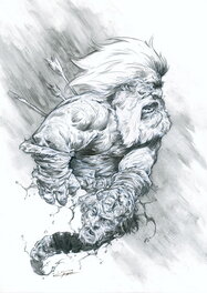 Pierre-Denis Goux - Nains : Redwin - 11 - Original Illustration