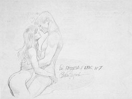 Paolo Eleuteri Serpieri - Curiosité / Druuna - Original art