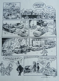 Olis - Garage Ididore - Gag 141 - Olis - Planche originale