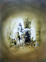 Eric Lenaerts - LES ROMANTIQUES    T2 LES INITIES   couleur directe - Couverture originale