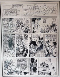 Régis Loisel - Planche originale de Loisel - La quête de l’oiseau du temps tome 4 - Planche originale