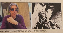 The Phantom “ My Darling Pirate” Hard Cover Book where the publishers played a bit with my resemblance to "Kit Walket".