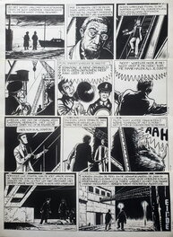 Gilbert Declercq - 4 strips originaux    ???? - Comic Strip