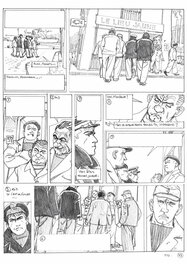Patrick Jusseaume - Planche 13 Tramp tome 10 - Illustration originale