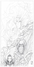 Olivier Ledroit - Wika - Original Illustration