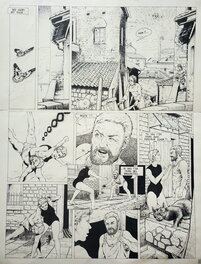 Michel Schetter - LE CHÂTEAU D'ICHOR - Planche originale