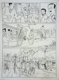 Gérard Berthelot - ALBERT LONDRES   T1 PRINCE DES REPORTERS - Planche originale