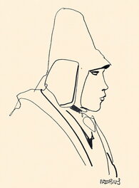 Moebius - Starwatcher - Illustration originale