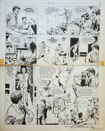 Antonio Parras - IAN MAC DONALD, LE MEDECIN VOLANT : TU N'ES PAS LE BON DIEU PETIT CHINOIS - Planche originale