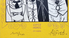 107/140, signée ; - Alfred -