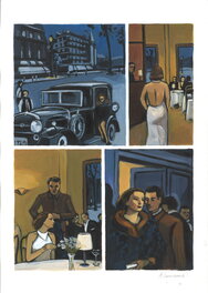 Aude Samama - Aude Samama - A l'ombre de la gloire p. 111 - Planche originale