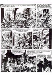 Thierry Cayman - Sylvain de Rochefort - Planche originale