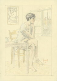 André Juillard - Après la pluie - Original Illustration