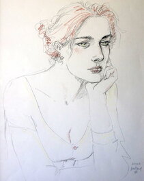 André Juillard - Ariane, "Plume aux vents" - Illustration originale