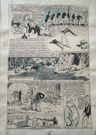 Roger Roux - Le Bouffic et Plumet - Planche originale