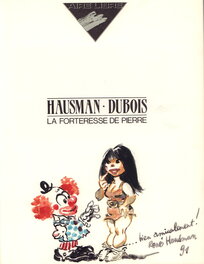 René Hausman - La Forteresse de pierre EO + Dédicace - Dédicace