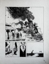 Jolan Thomas - Jolan THOMAS - Le procès des affamés - Planche originale