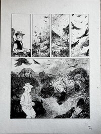 Jolan Thomas - Jolan THOMAS - Le procès des affamés - Planche originale