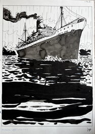 Jörg Mailliet - Jorg Mailliet - Page 1 de la disparition de Josef Mengele - Planche originale