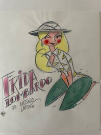 Antonio Lapone - Frida Lombardo - Illustration originale