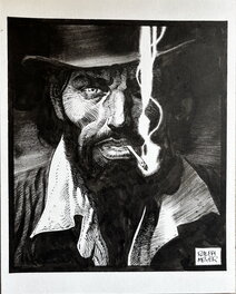 Ralph Meyer - Ralph MEYER - Undertaker - Illustration originale