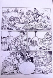 César Spadari - Mayor Laguna “ The Pipe” - Planche originale