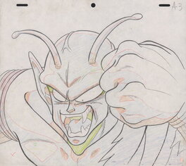 Akira Toriyama - Piccolo [Pikkoro] ピッコロ (A3) [Toei Animation] - Œuvre originale