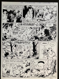 Bédu - Planche originale d'Hugo Tome 3 "Le pommier de Dieu" - Planche originale