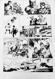 Janusz Ordon - Kalla fiskar, heta stålar" ("Cold Fish, Hot Cash") - Planche originale