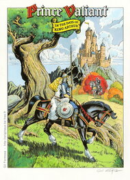 Gil Formosa - Prince VALIANT - Duel - Couverture originale