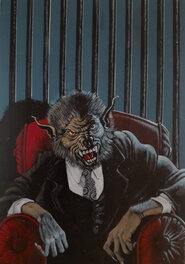 Jean-Michel Nicollet - Un loup garou dans le salon de R. L STINE - Original Cover