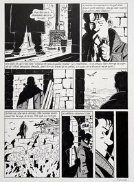 François Ravard - Planche originale Nestor Burma - Comic Strip