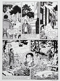François Ravard - Planche originale Nestor Burma - Comic Strip