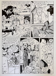 François Ravard - Planche originale Nestor Burma - Planche originale