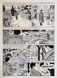 François Ravard - Planche originale Nestor Burma - Planche originale